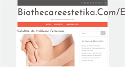 Desktop Screenshot of biothecareestetika.com